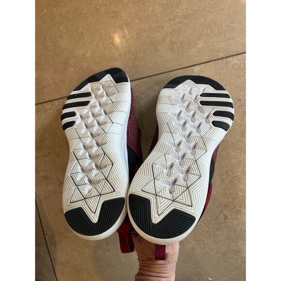Nike Flex Trainer Team Sneaker Shoe Women 7 Active Athletic Running Walking Red - Picture 5 of 8